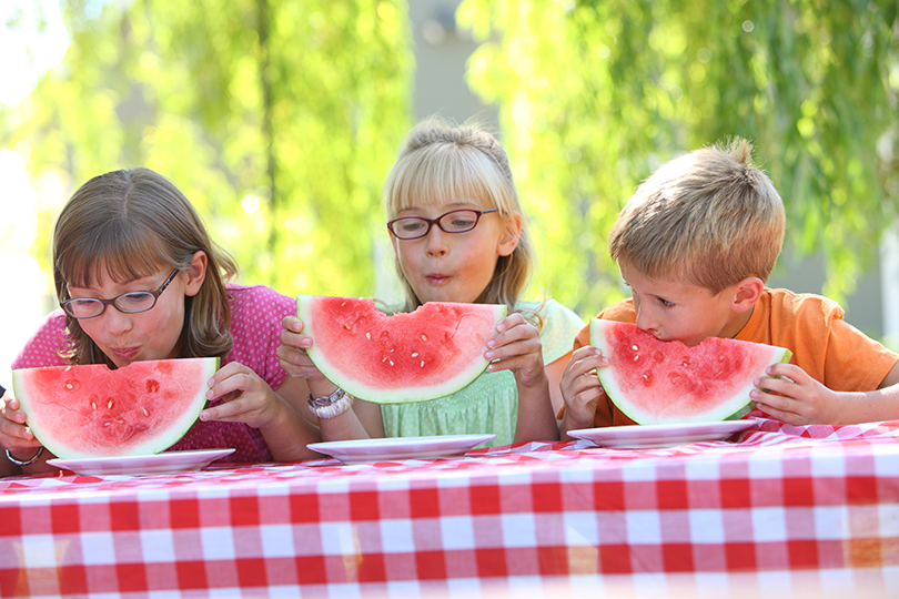Watermelon-Eating-Contest